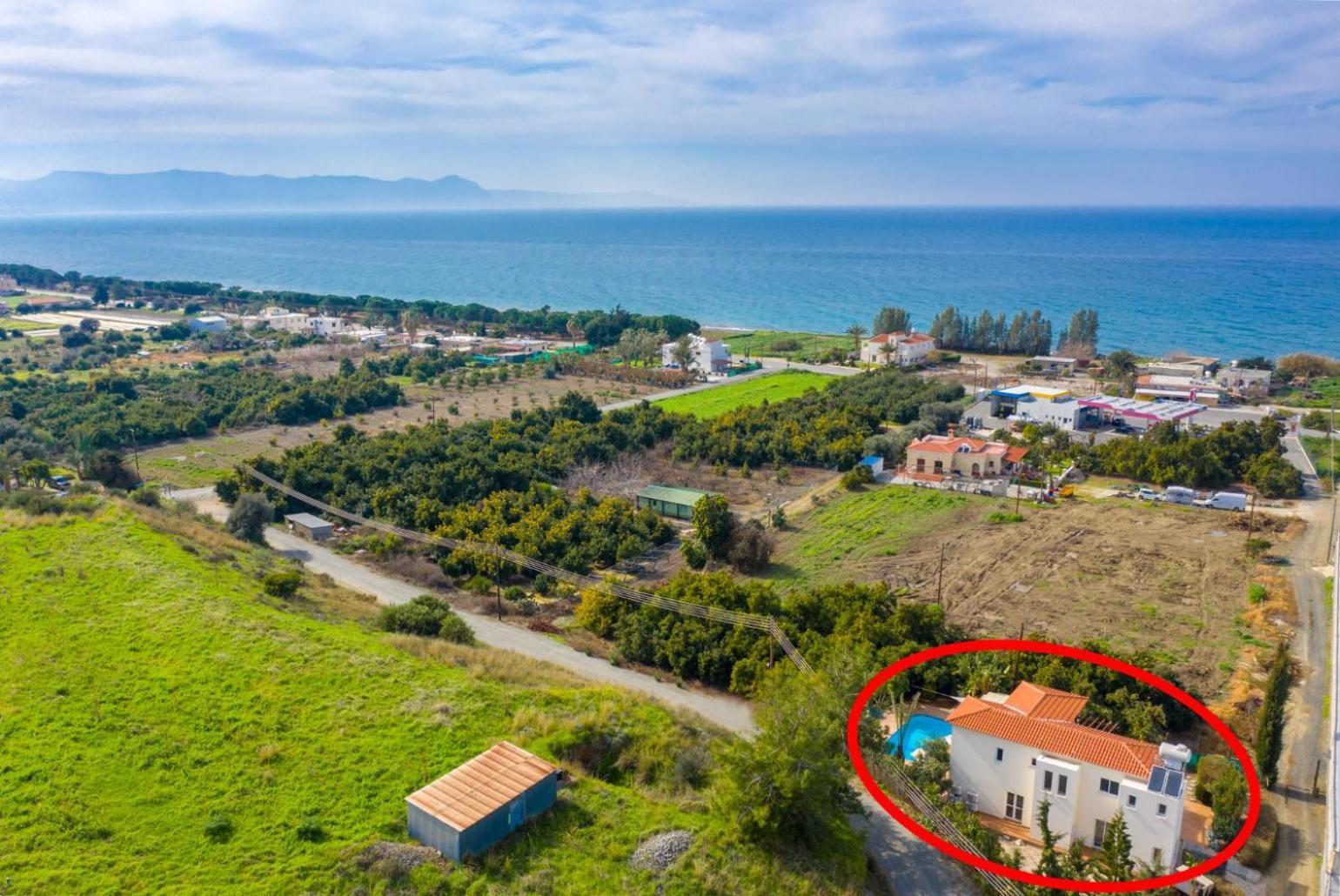 Villa Kleopatra Пафос Экстерьер фото